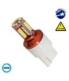 Λαμπτήρας LED T20 7440 με 57 SMD Can Bus 3014 Ψυχρό Λευκό GloboStar 88922